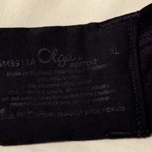 Olga bundle of 3 XL BLACK bras